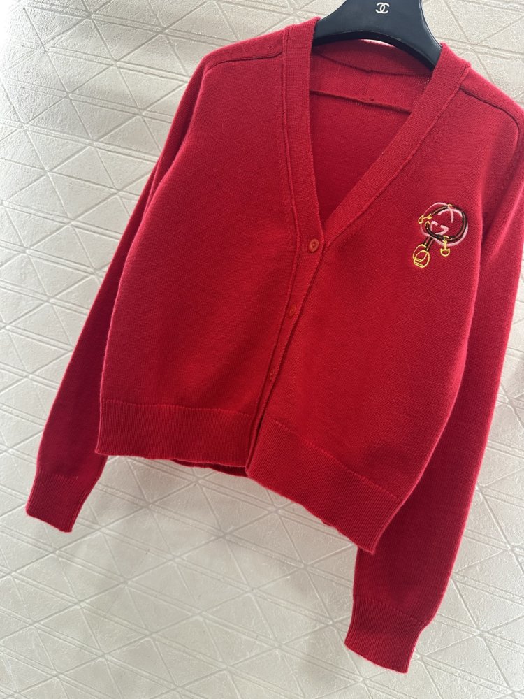 Knitted cardigan фото 5