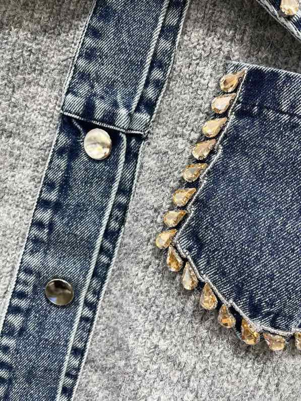 Вязаный кардиган фото 5