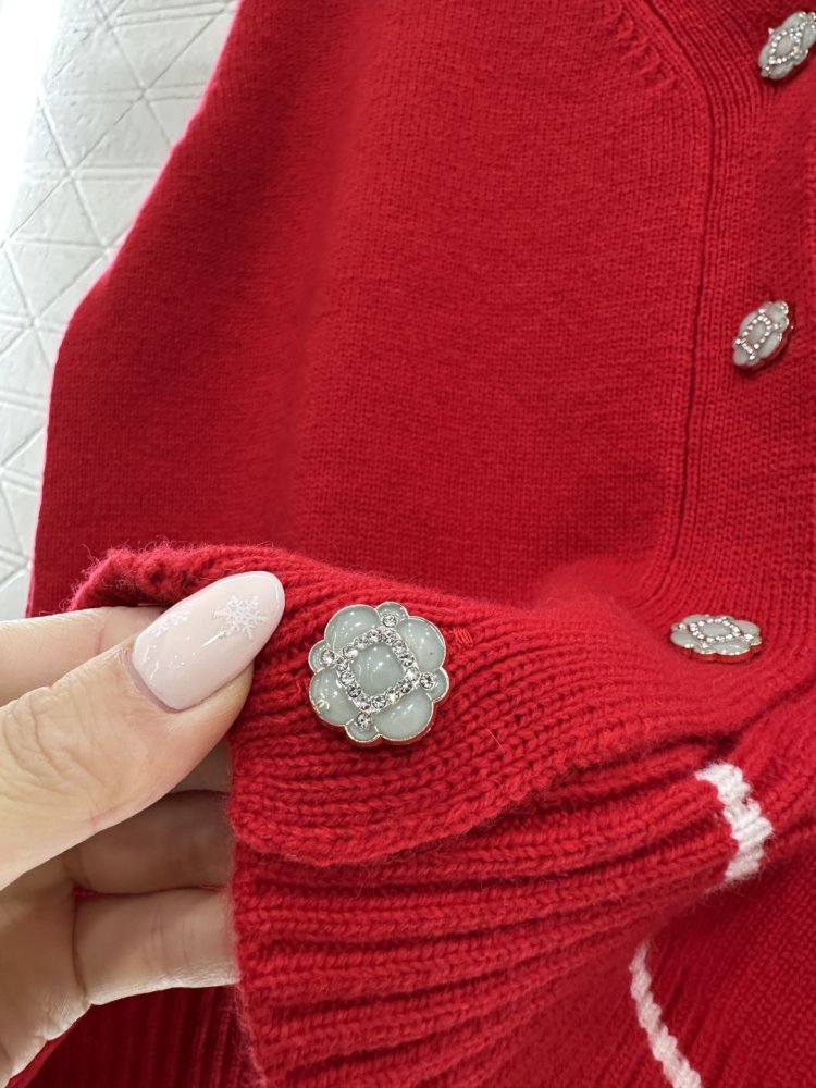 Вязаный кардиган фото 6