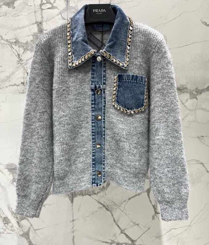 Вязаный кардиган фото 6