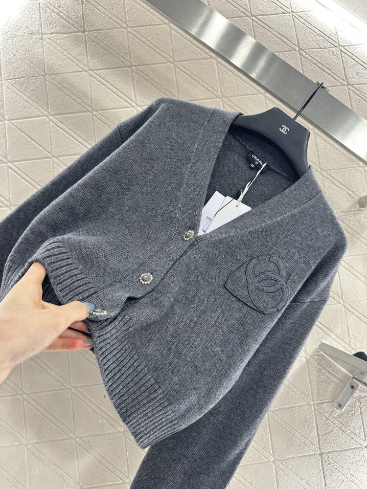 Вязаный кардиган фото 7