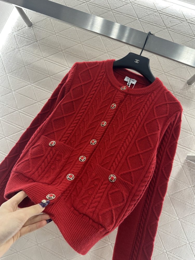 Вязаный кардиган фото 7