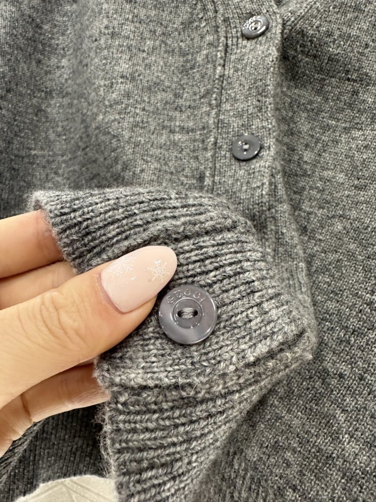 Knitted cardigan фото 7