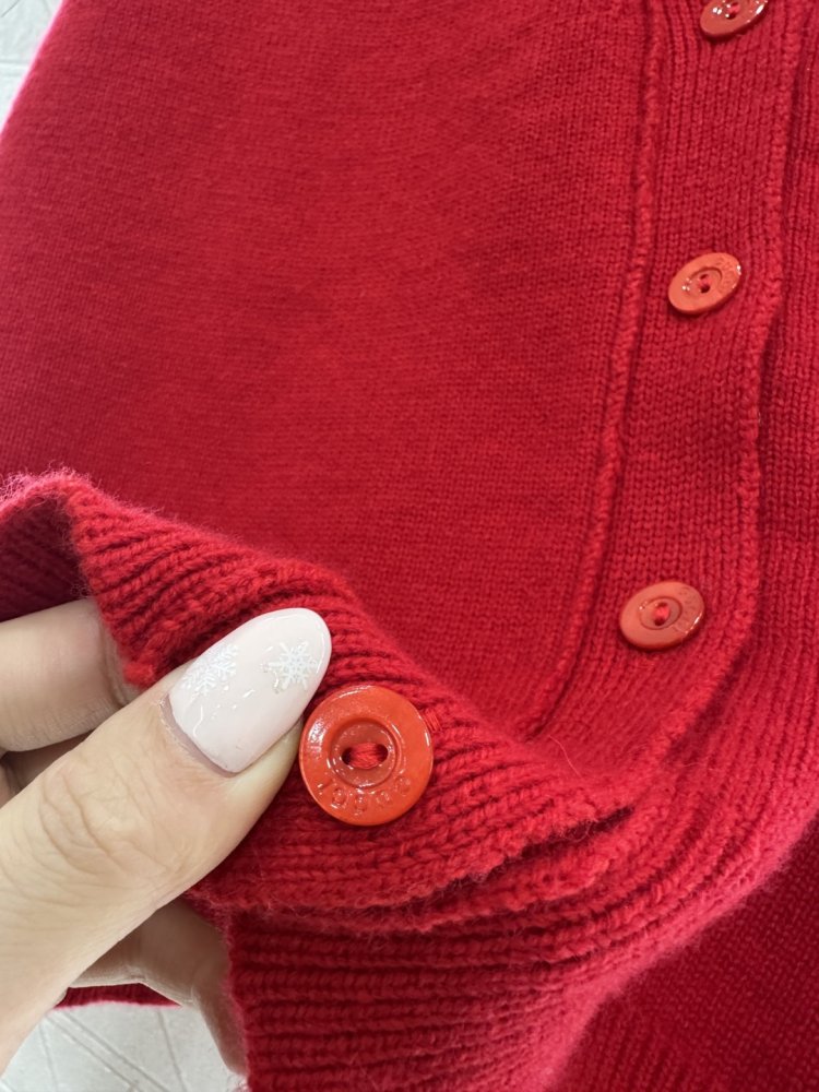 Knitted cardigan фото 7