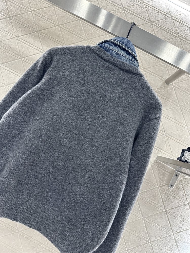 Knitted cardigan фото 8