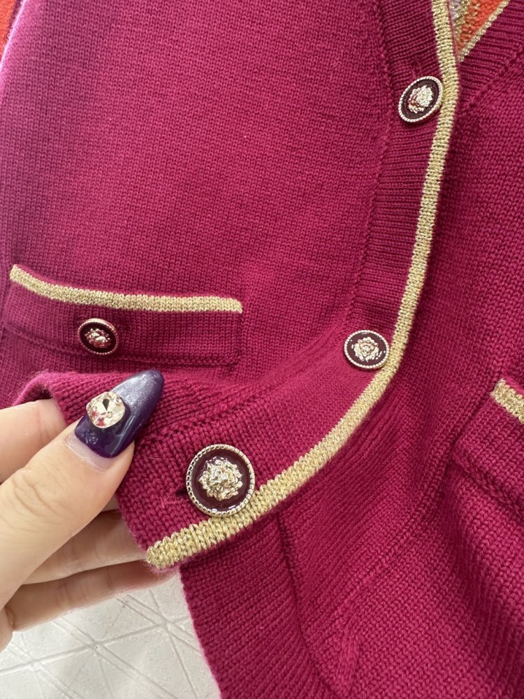 В'язаний кардиган фото 8