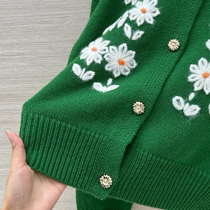 Вязаный кардиган фото 8