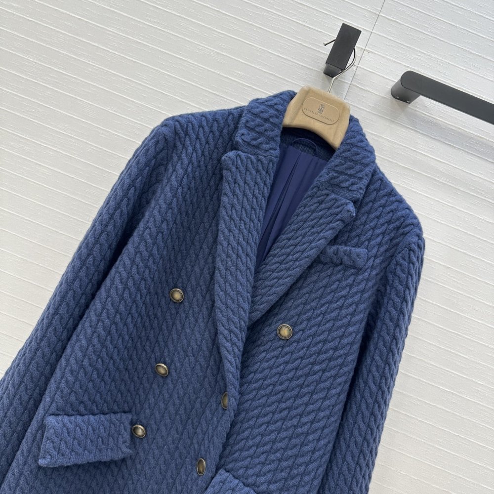 Вязаный кашемировый блейзер женский фото 2