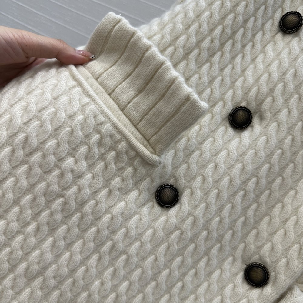 Вязаный кашемировый блейзер женский фото 4