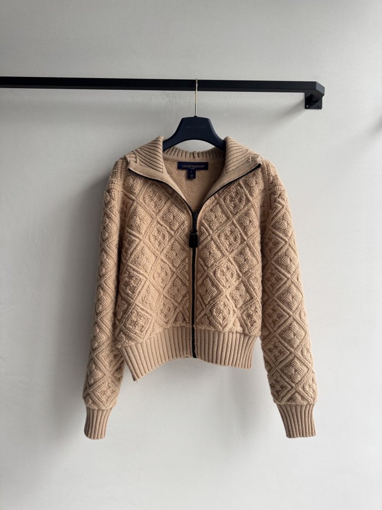 Вязаный кашемировый кардиган