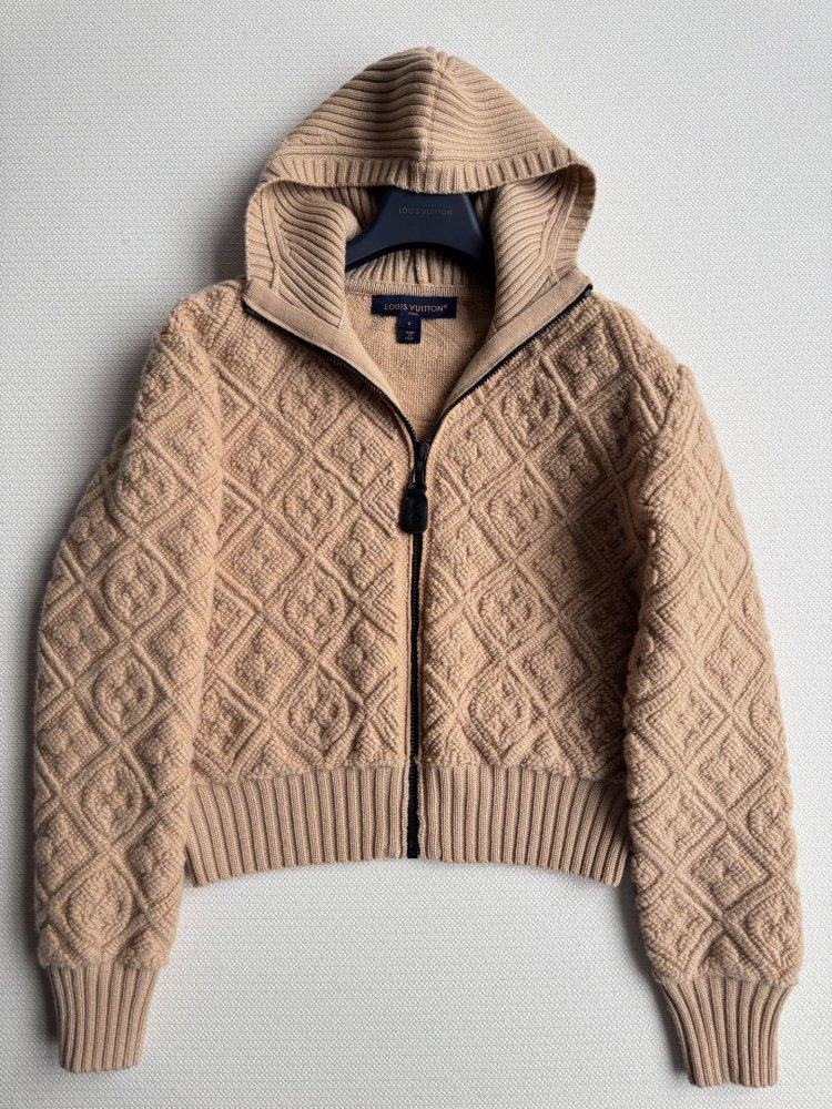 Вязаный кашемировый кардиган фото 3