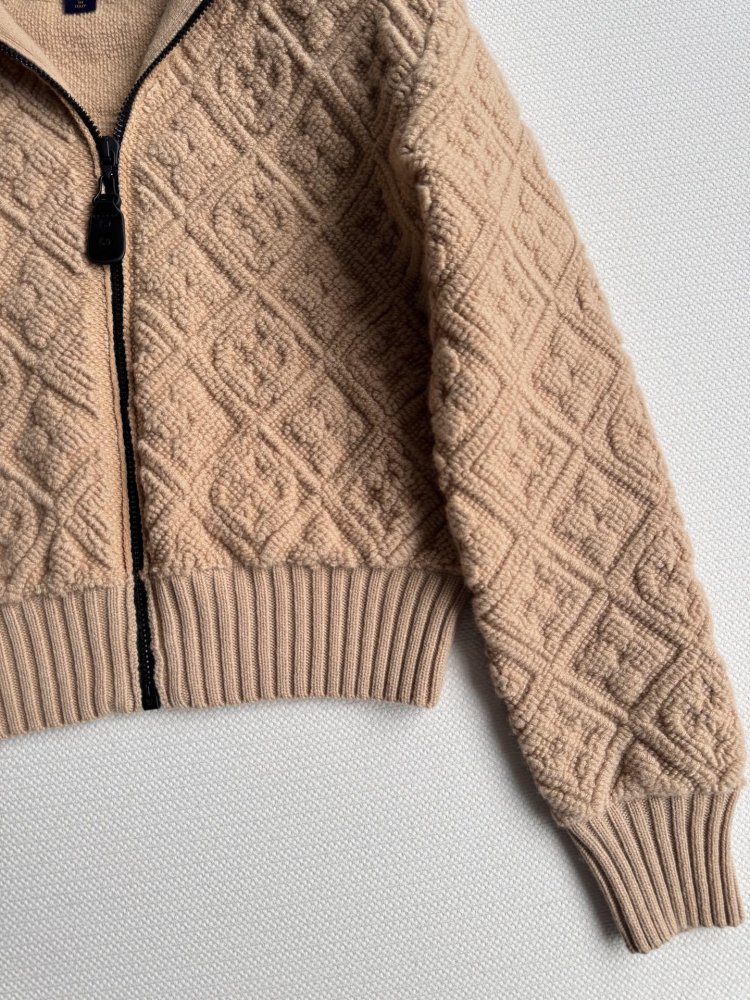 Вязаный кашемировый кардиган фото 6