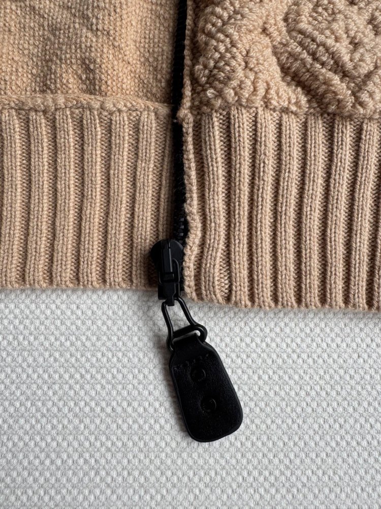 Вязаный кашемировый кардиган фото 7