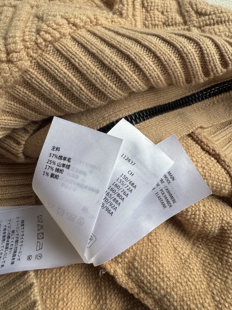 Вязаный кашемировый кардиган фото 9