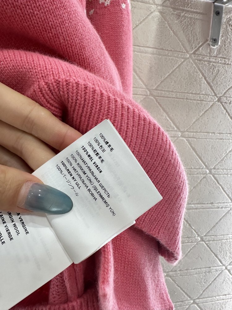 Вязаный крючком кардиган с круглым вырезом фото 9