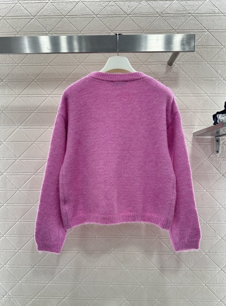 Вязаный пуловер женский фото 2