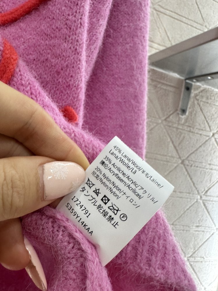 Вязаный пуловер женский фото 9