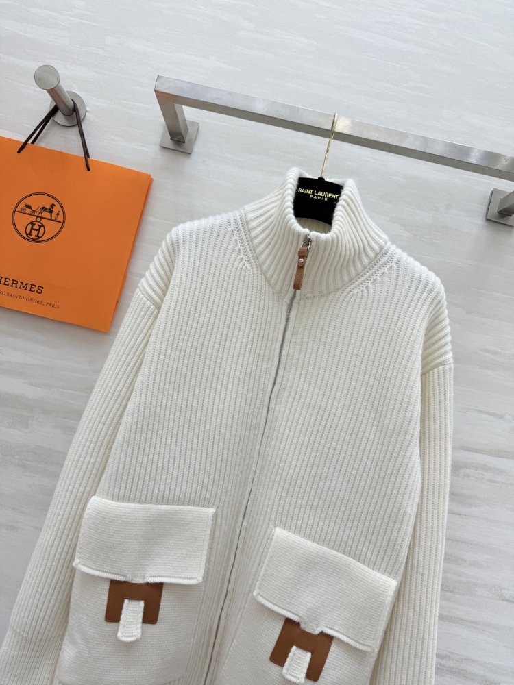 Knitted woolen pullover female фото 5