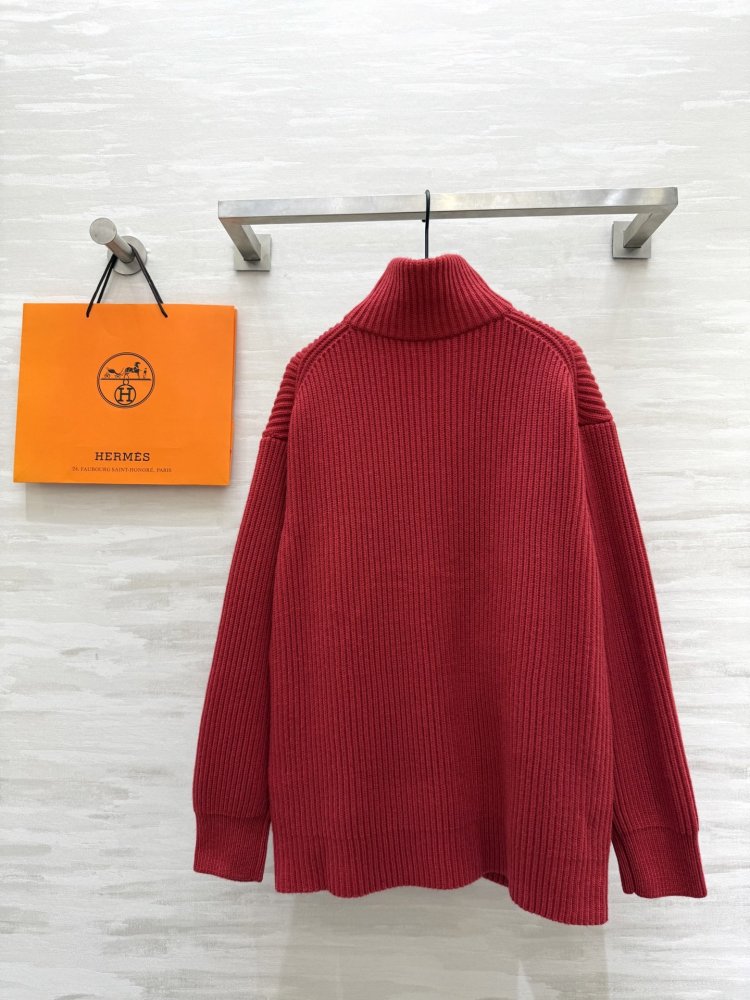 В'язаний вовняний светр жіночий фото 9