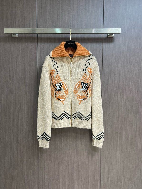 Knitted pullover from LV x Nigo