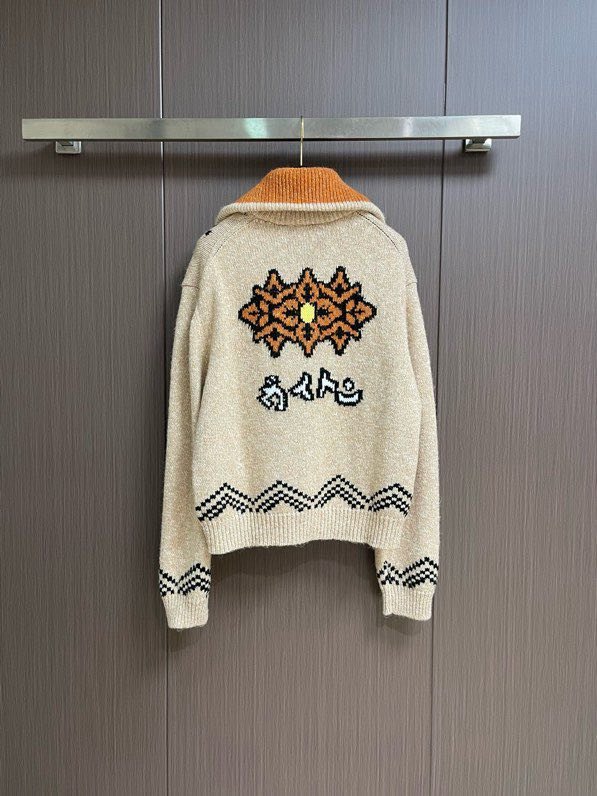Knitted pullover from LV x Nigo фото 5