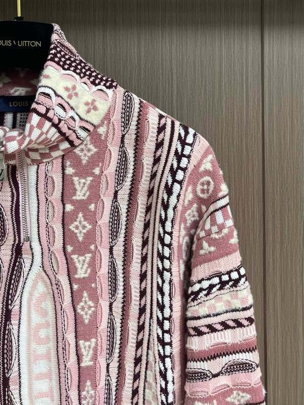 Knitted pullover from LV x Nigo фото 6