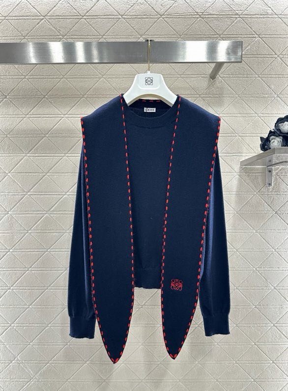 Вязаный свитер с шалью фото 2