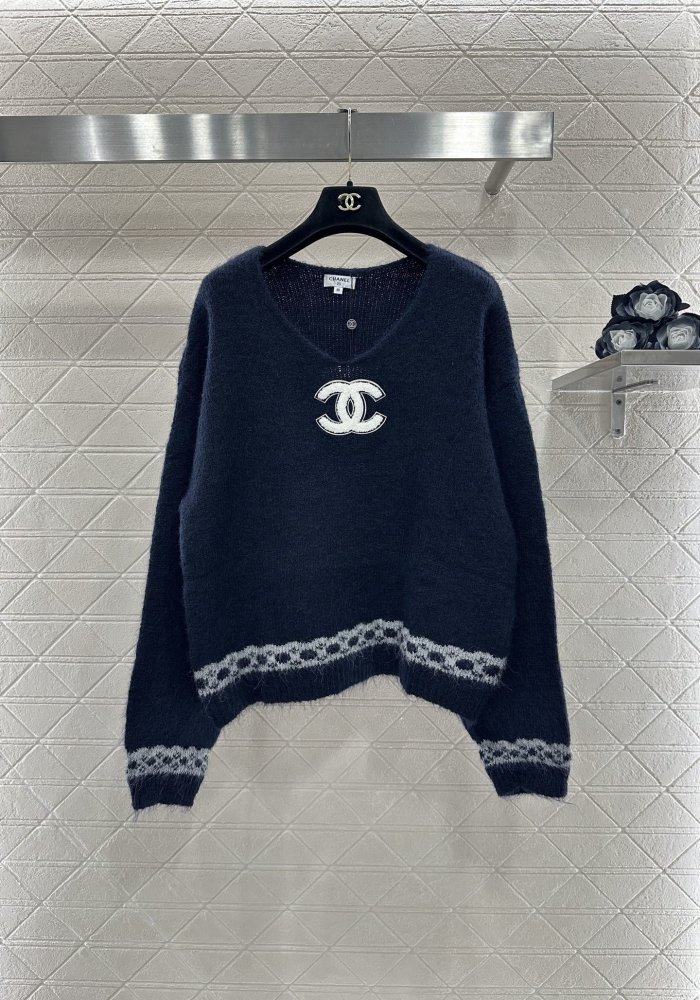 Knitted pullover from scarf фото 4