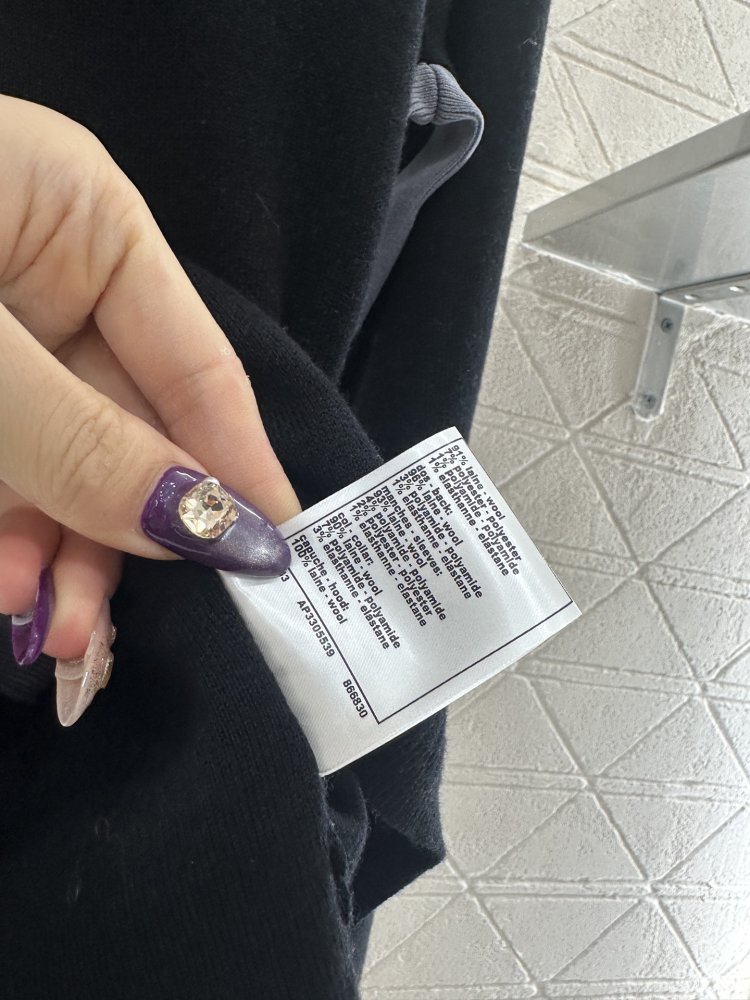 Вязаный свитер с высоким воротом фото 9