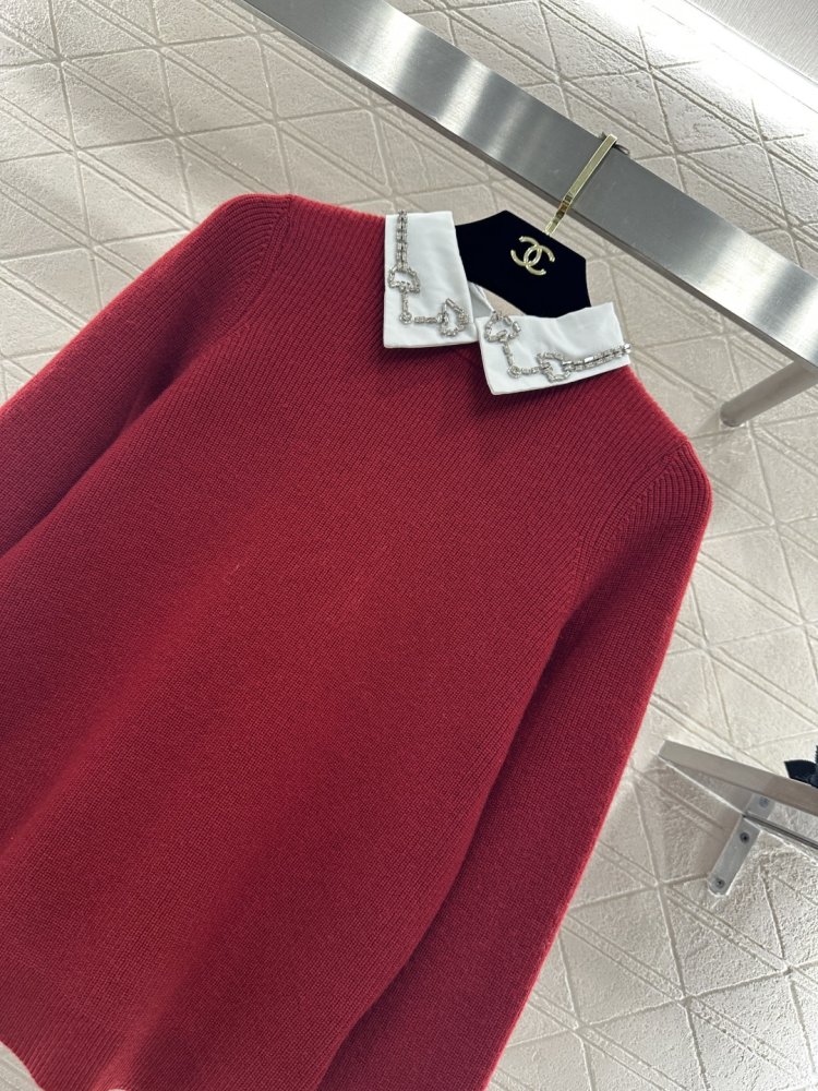 Вязаный свитер женский фото 3