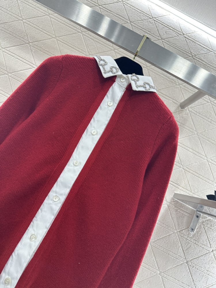 Вязаный свитер женский фото 8