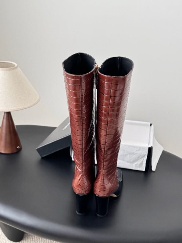 High leather boots фото 3