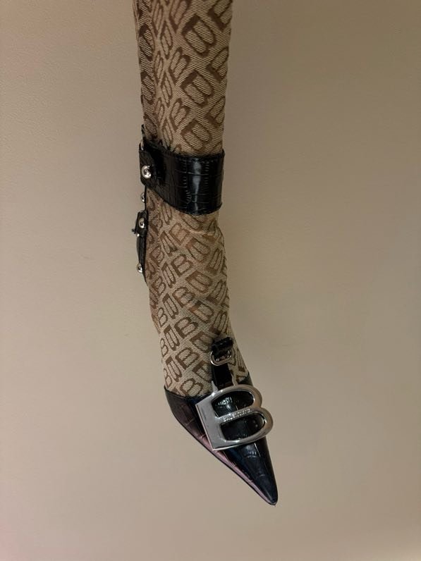 Высокие сапоги на шпильке фото 4