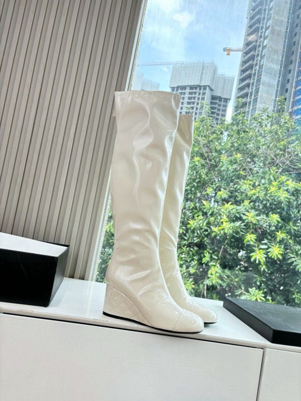 High жеские leather Hessian boots