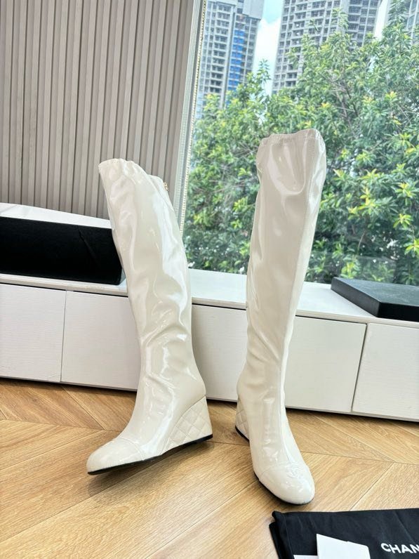 High жеские leather Hessian boots фото 3