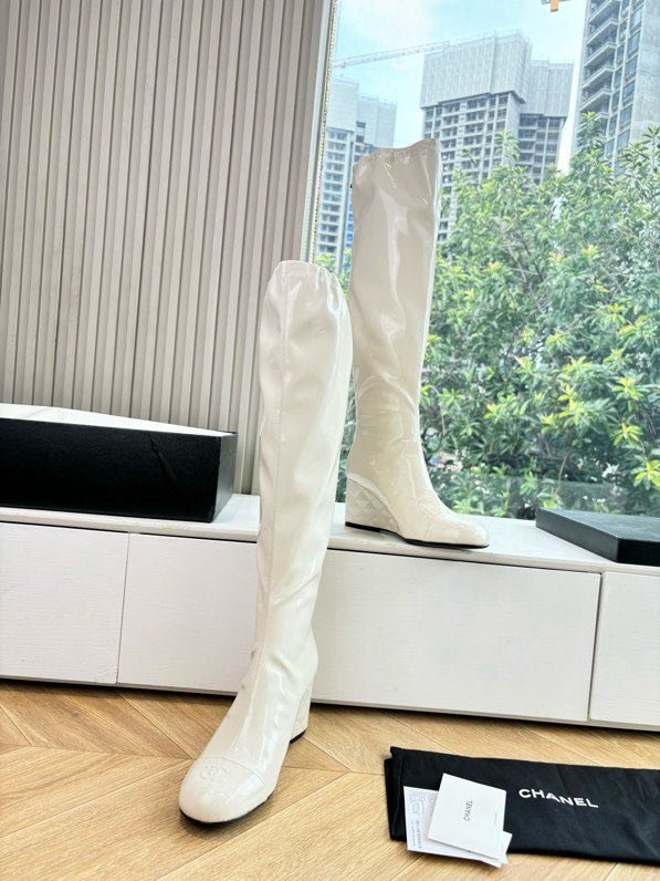 High жеские leather Hessian boots фото 4