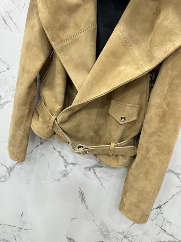 Замшевая кожаная куртка фото 3