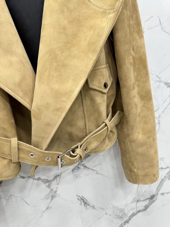 Замшевая кожаная куртка фото 9