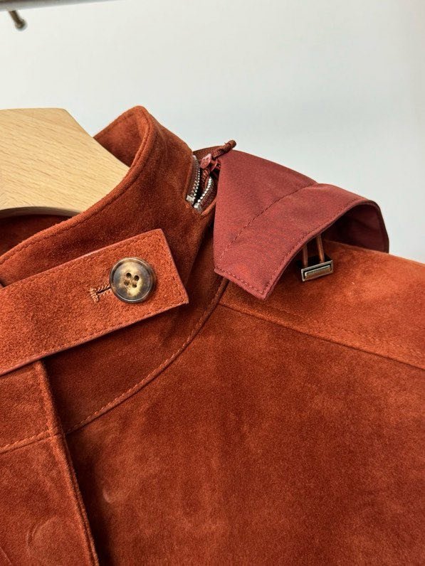 Замшевая куртка женская фото 6