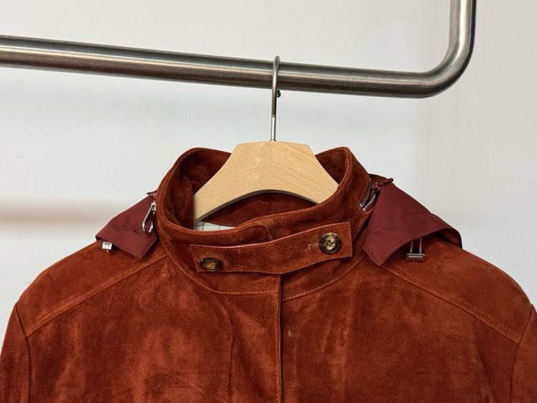 Замшевая куртка женская фото 7