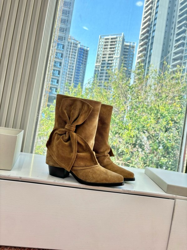 Suede Ankle boots фото 3