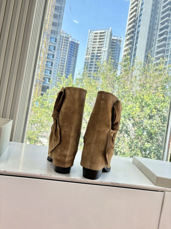 Suede Ankle boots фото 4