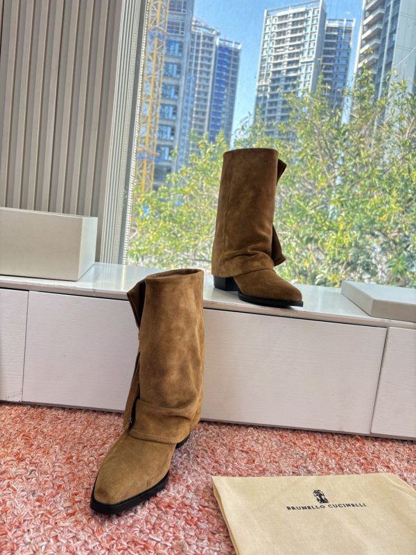 Suede Ankle boots фото 5