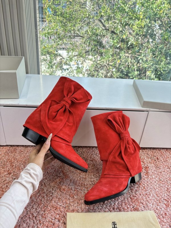 Suede Ankle boots фото 7