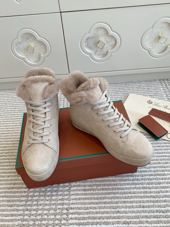 Замшевые кроссовки на меху фото 2