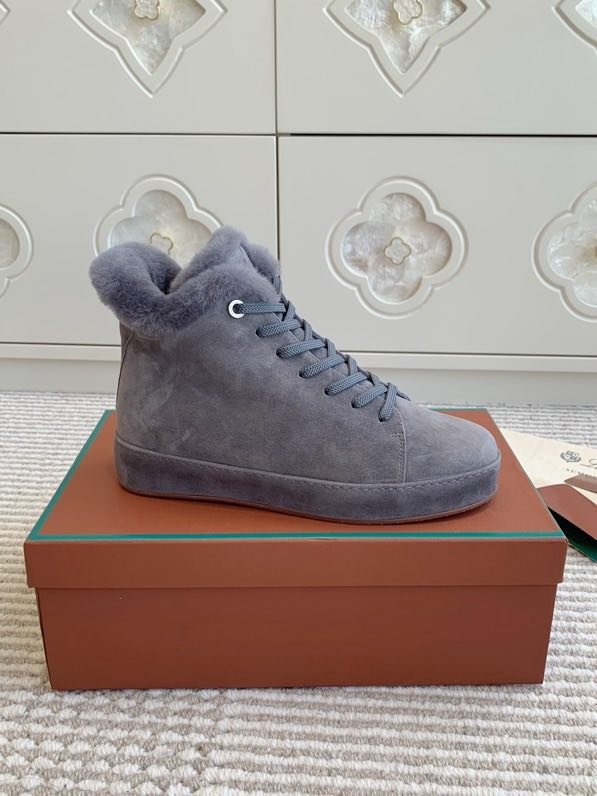 Замшеві кросівки на хутрі фото 7