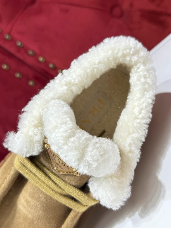 Замшевые зимние ботинки на платфоме фото 5