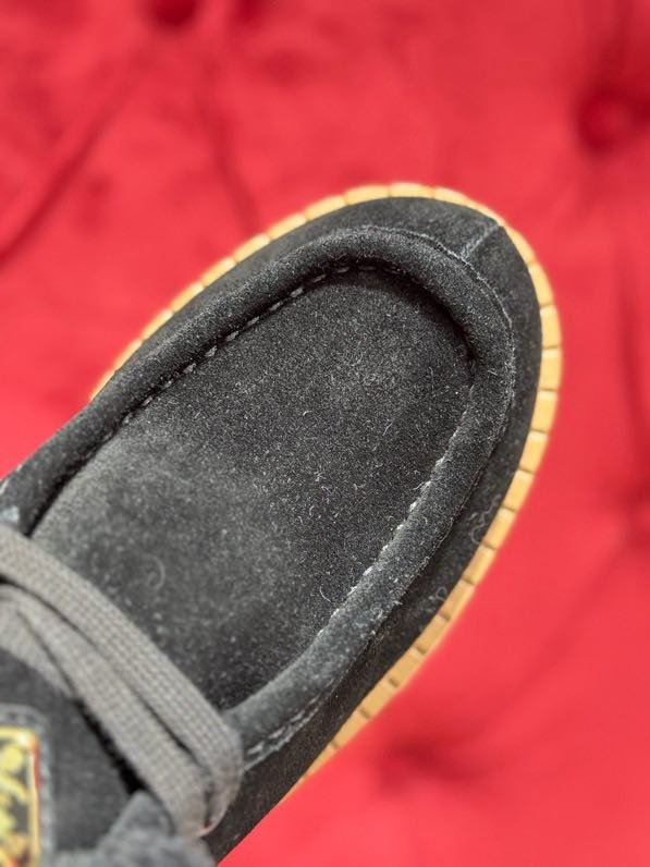 Замшевые зимние ботинки на платфоме фото 5