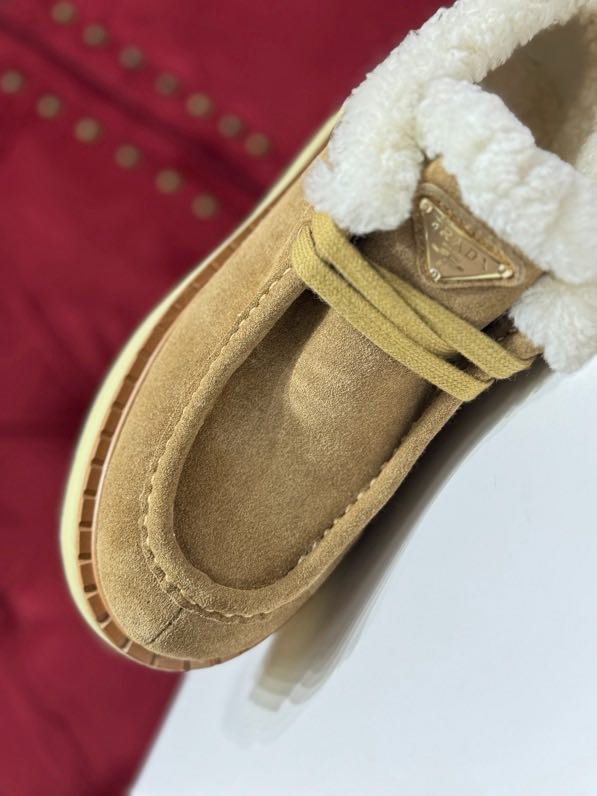 Замшевые зимние ботинки на платфоме фото 7