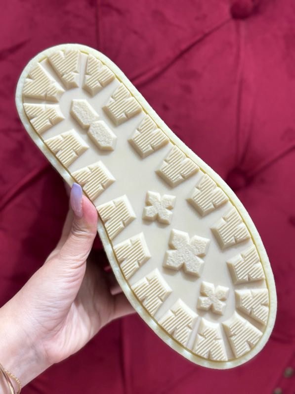 Замшевые зимние ботинки на платфоме фото 8